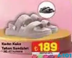 JUNO KADIN KALIN TABAN SANDALET